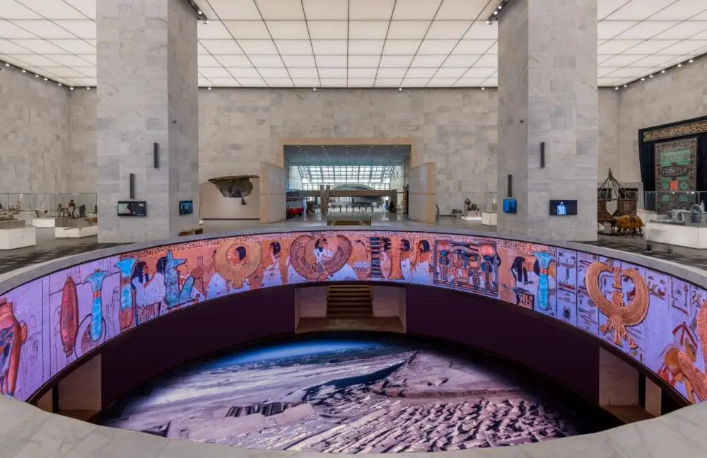 Das Nationalmuseum der ÃƒÂ¤gyptischen Zivilisation