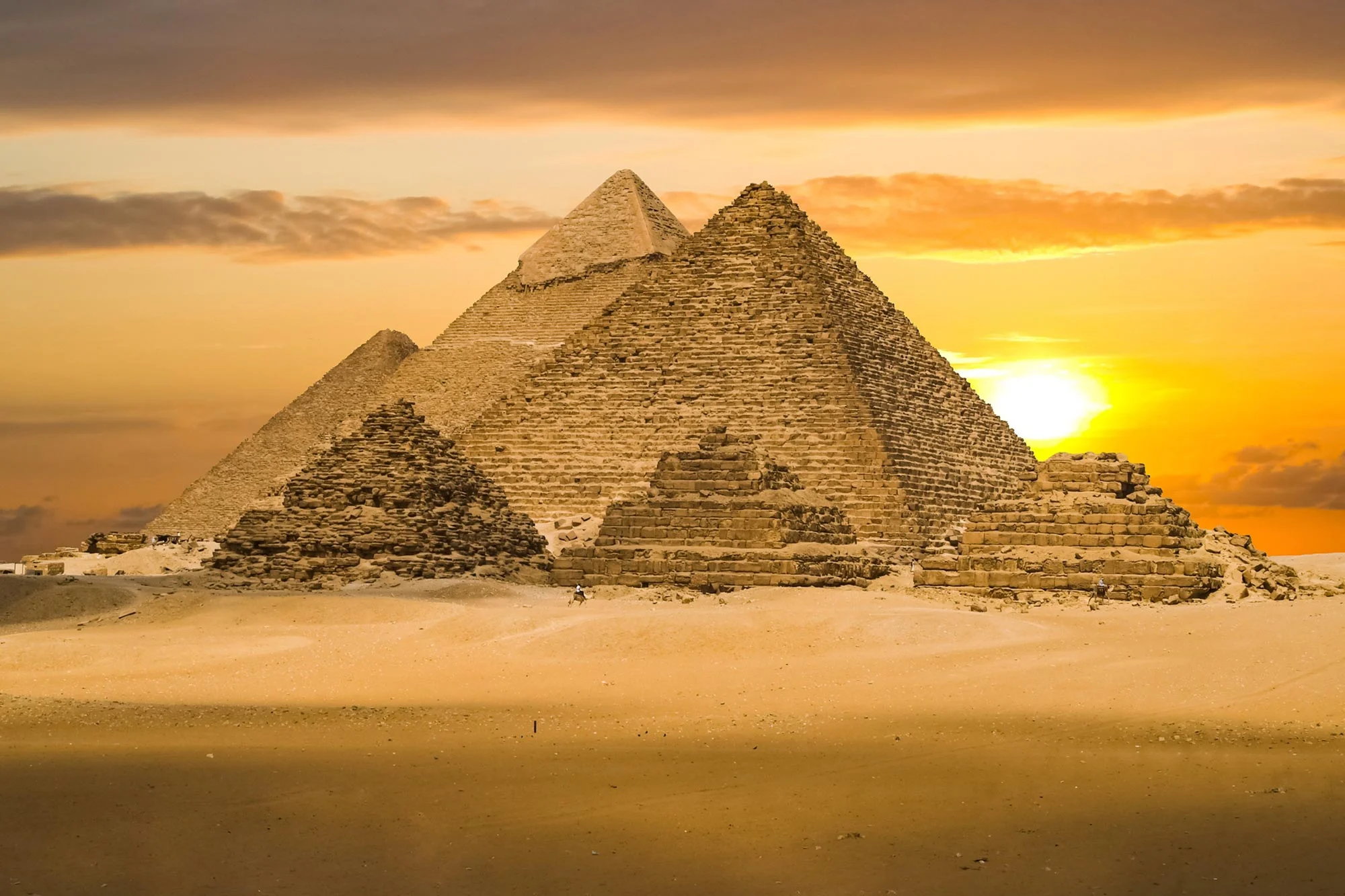Comment les pyramides de Gizeh ont ÃƒÂ©tÃƒÂ© construites