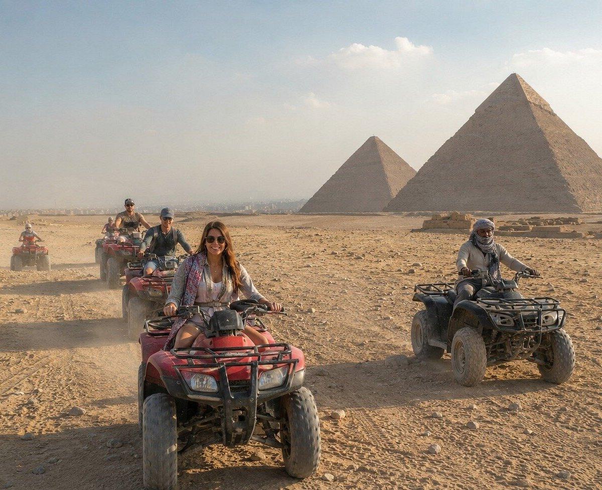 Quadfahren zu den Pyramiden von Gizeh ab Kairo