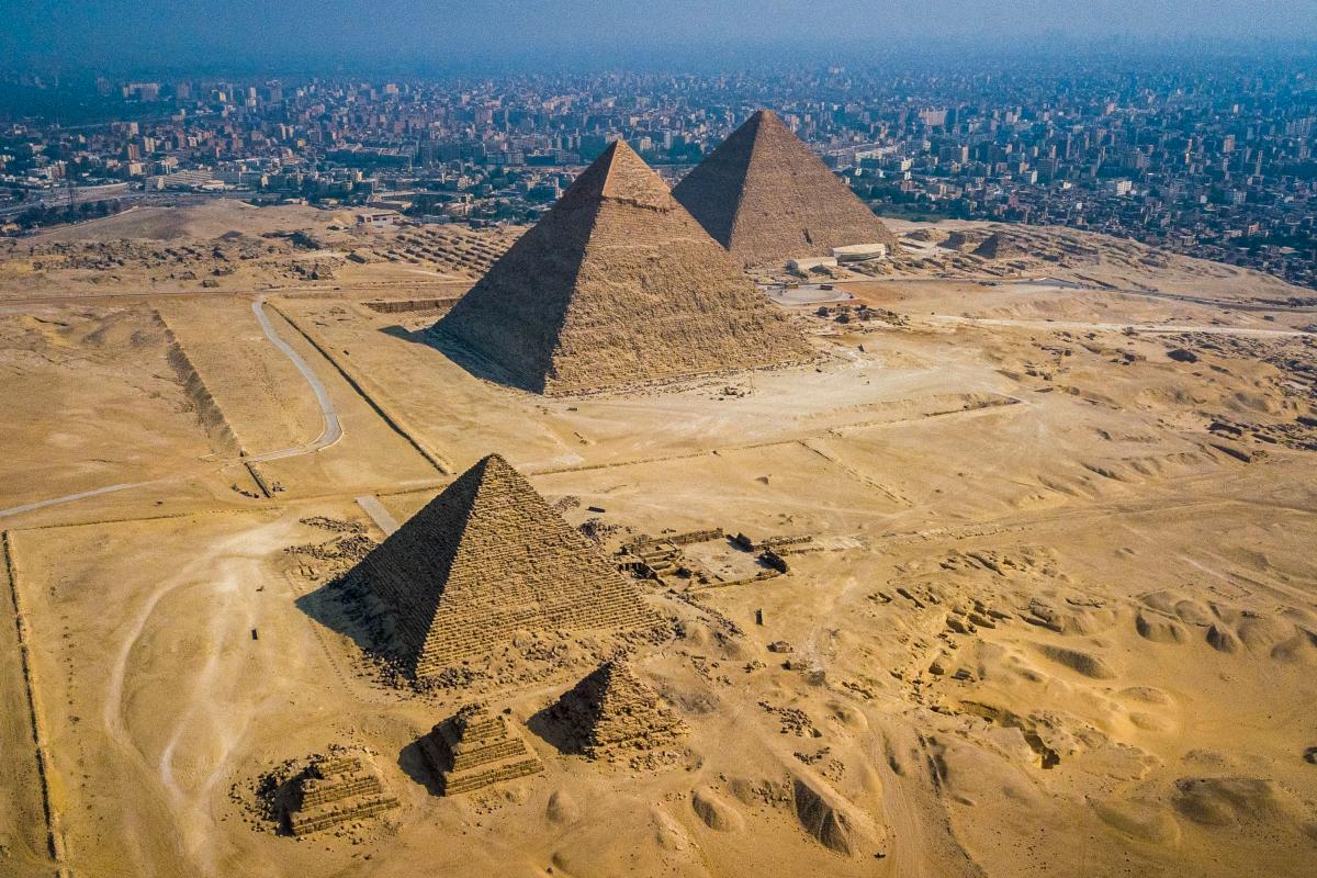 Paramotor Experience Over the Giza Pyramids